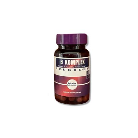 Vitamin B Komplex 30 Kapsül