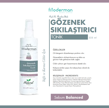 Fitoderman Gözenek Sıkılaştırıcı Tonik